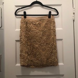 Banana Republic Rosette Skirt